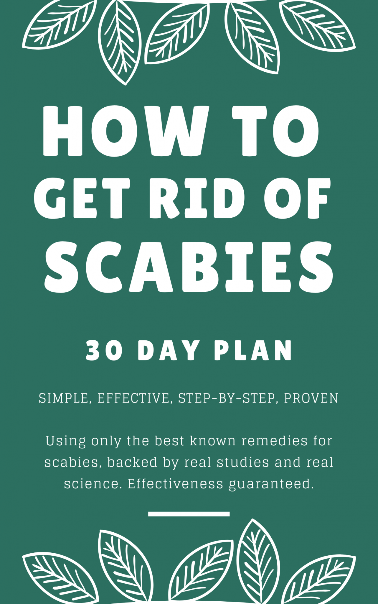 Kill Scabies in 30 Days Guaranteed! Scabies home remedies